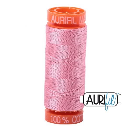 Aurifil Baumwollgarn 50wt 2425 Bright Pink (200 m)