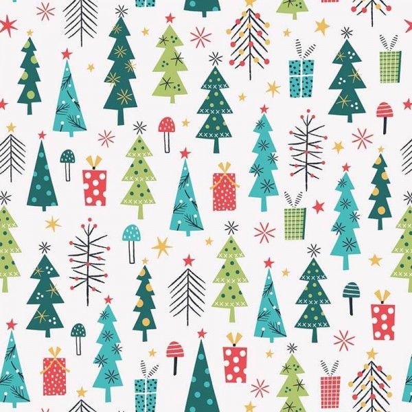 Forest Friends Christmas Trees (FOR1848) von Dashwood Studio