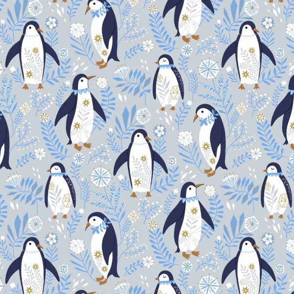 Arctic Penguins (ARC2201GREY) von Dashwood Studio