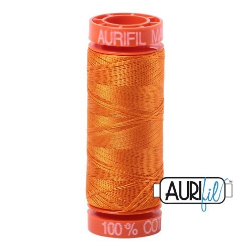 Aurifil Baumwollgarn 50wt 1133 Bright Orange (200 m)