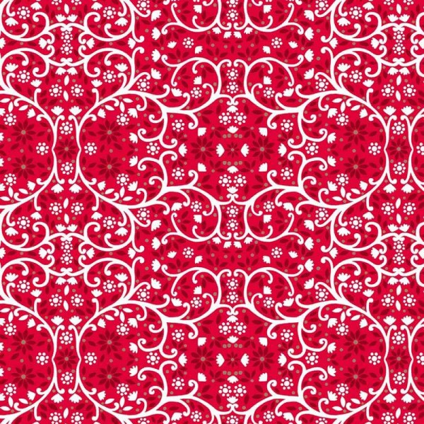 Starlit Hollow Red Ornament Metallic (SHOL1653) von Dashwood Studio